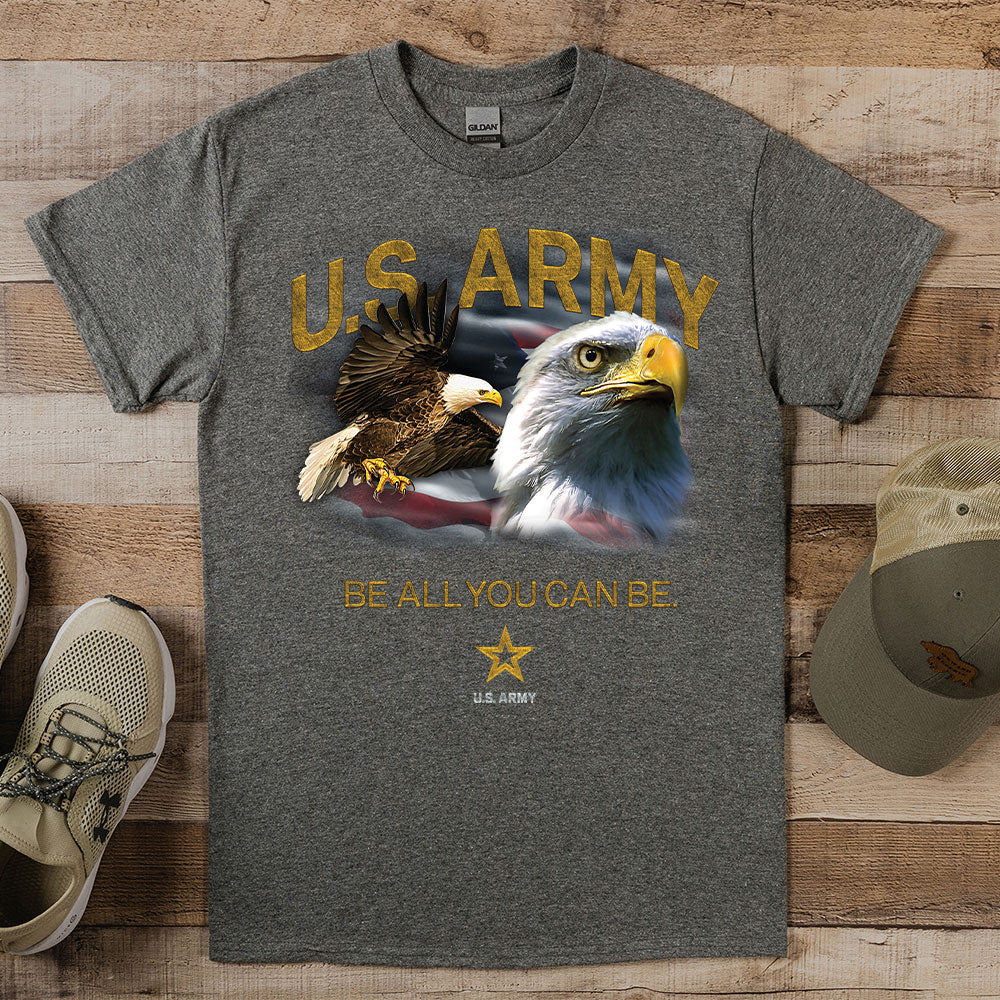 Army Eagle Flag T-Shirt