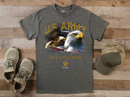 Army Eagle Flag T-Shirt