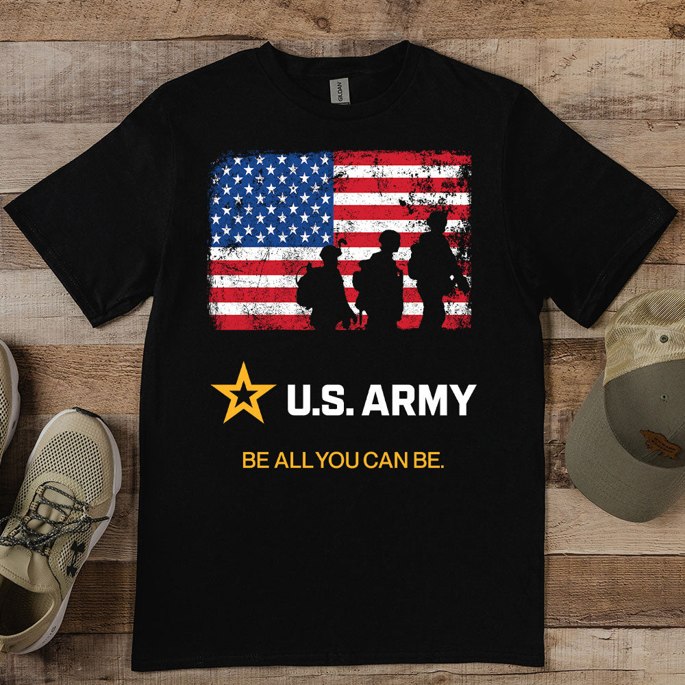 Army Soldiers Flag T-Shirt