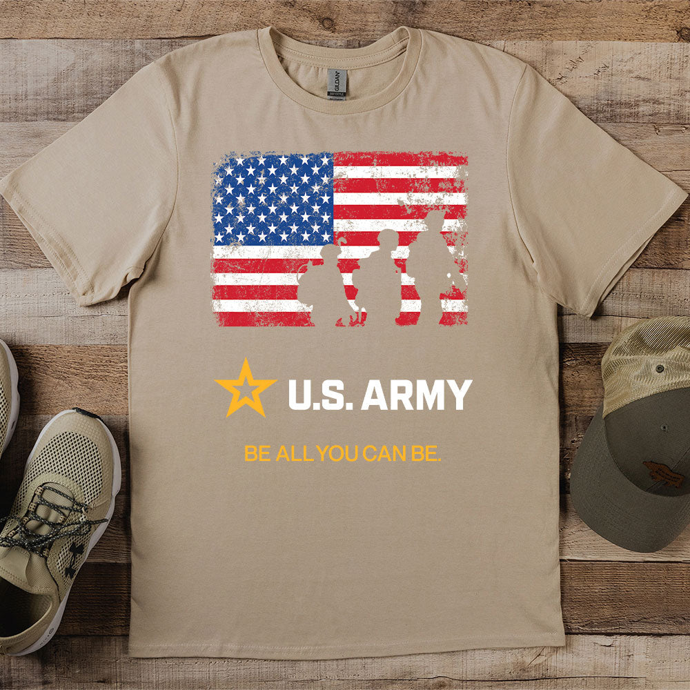 Army Soldiers Flag T-Shirt