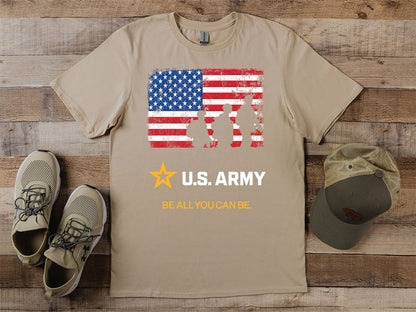 Army Soldiers Flag T-Shirt