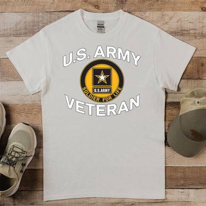 Army Veteran Circle T-Shirt