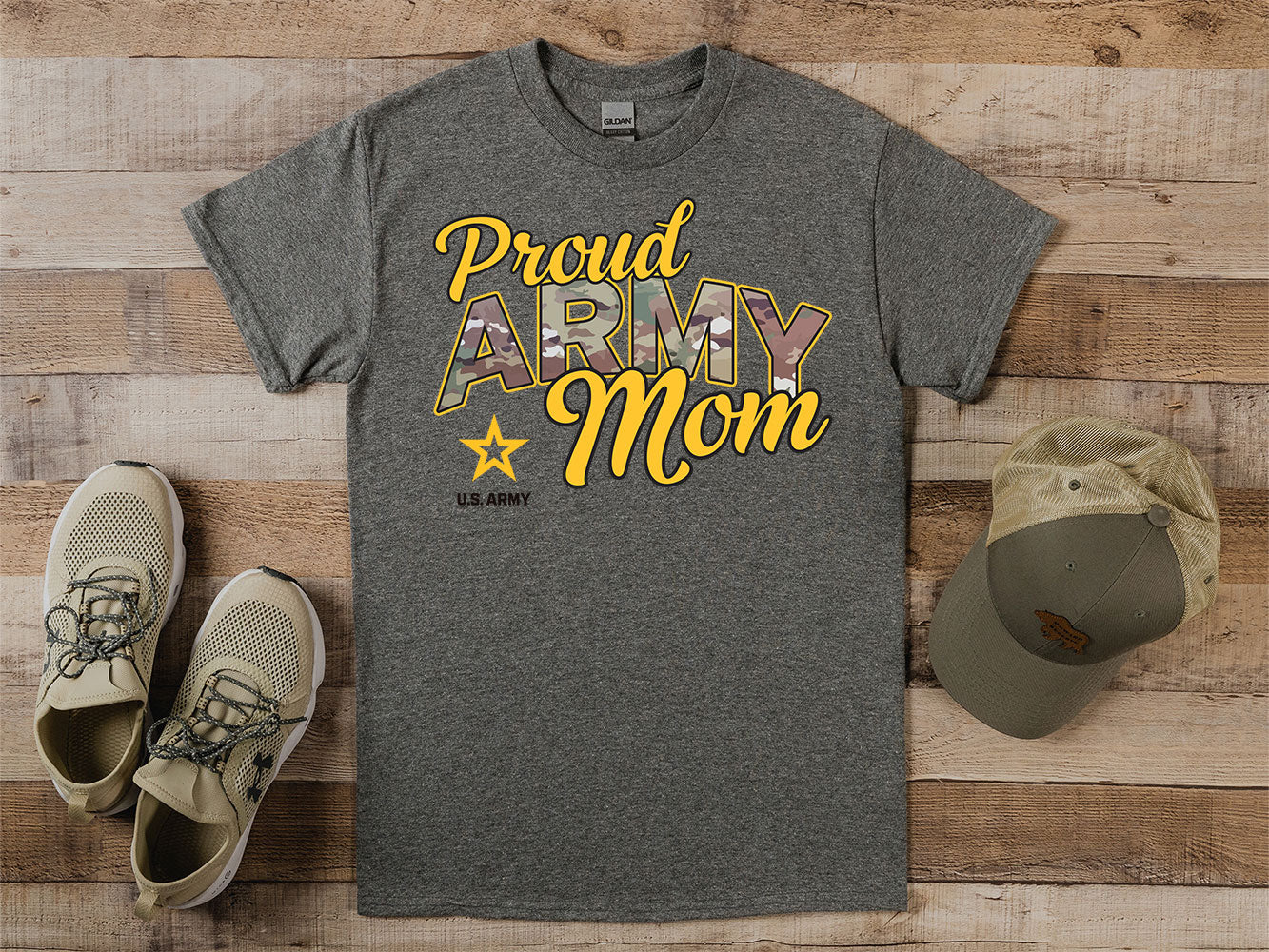 Proud Army Mom T-Shirt