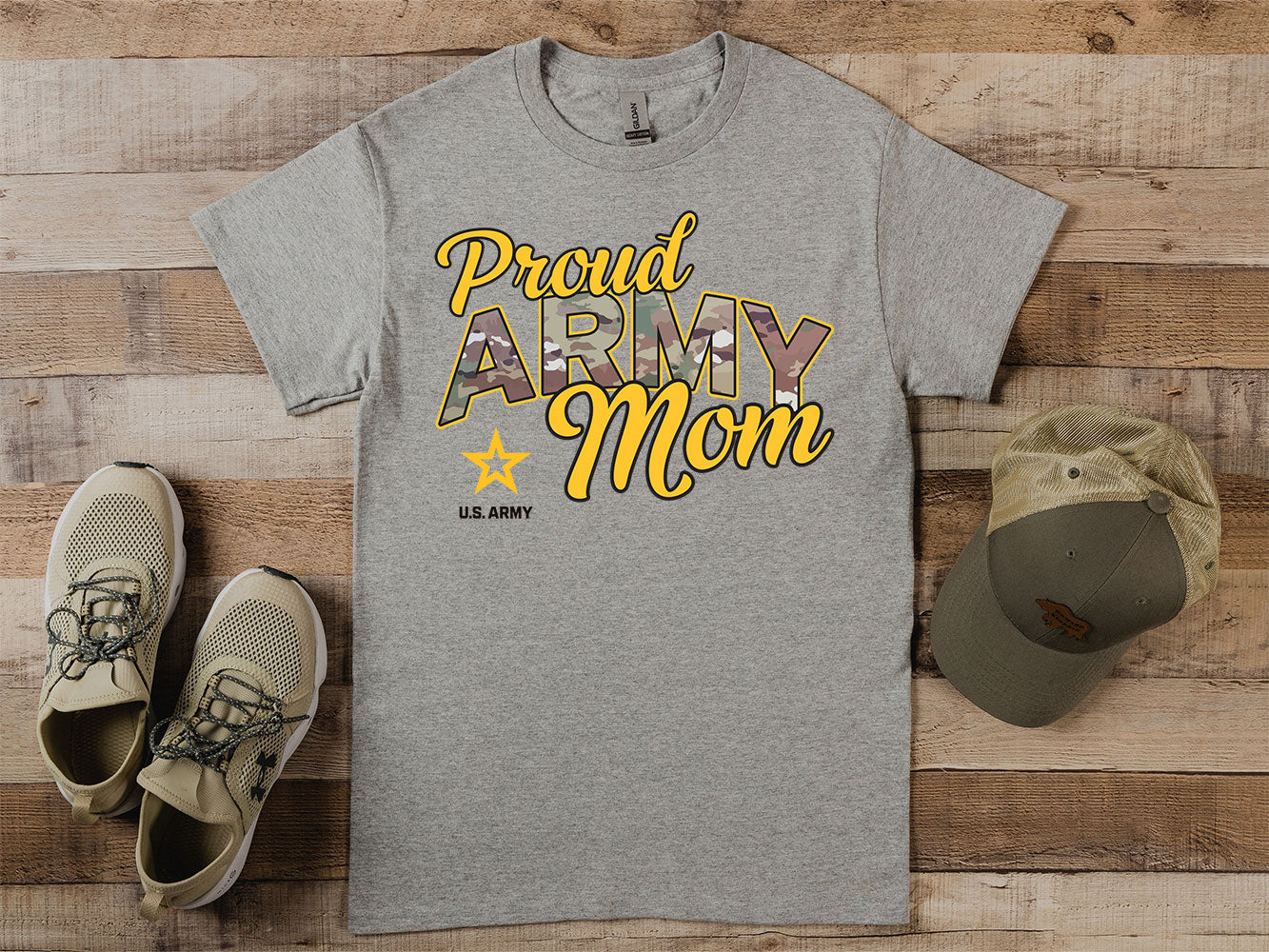 Proud Army Mom T-Shirt