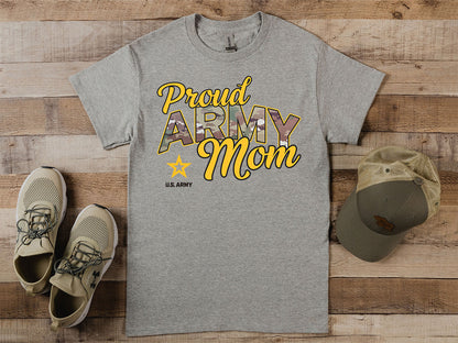 Proud Army Mom T-Shirt