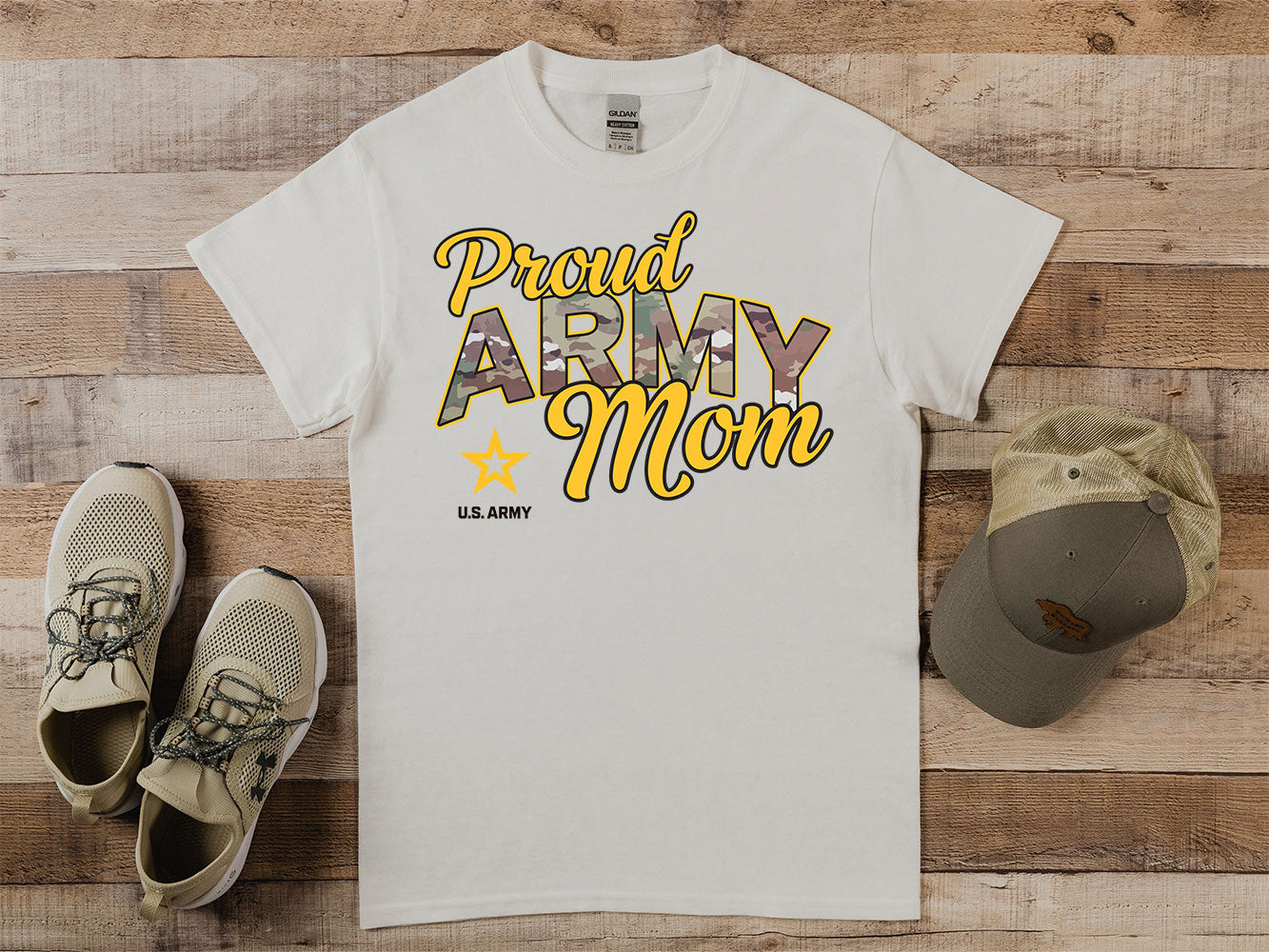 Proud Army Mom T-Shirt