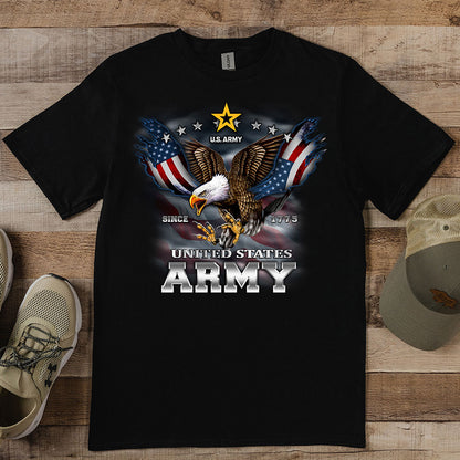 U.S. Army Eagle And Flag T-Shirt