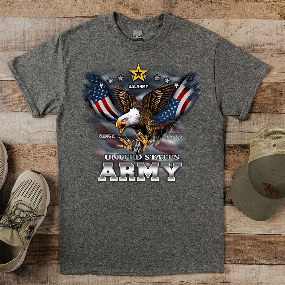 U.S. Army Eagle And Flag T-Shirt