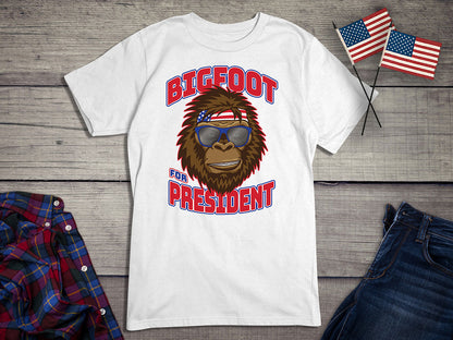 Bigfoot For President T-Shirt