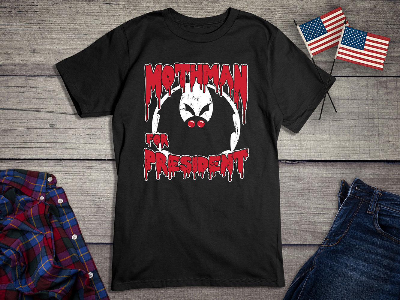 Mothman For President T-Shirt