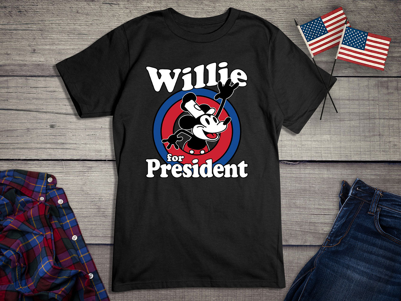 Willie For President T-Shirt