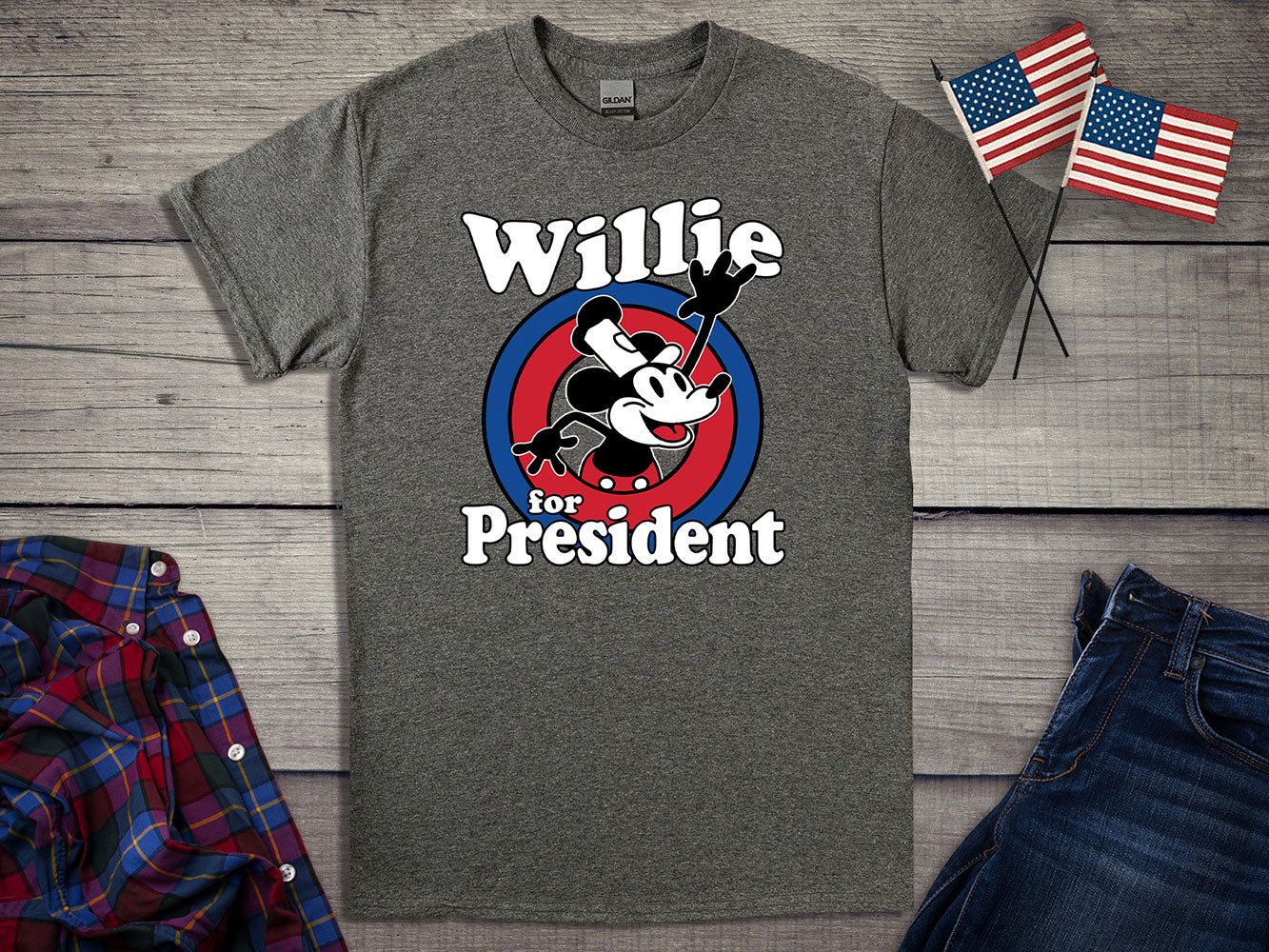 Willie For President T-Shirt