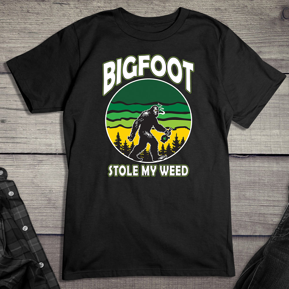 Bigfoot Stole My Weed T-shirt