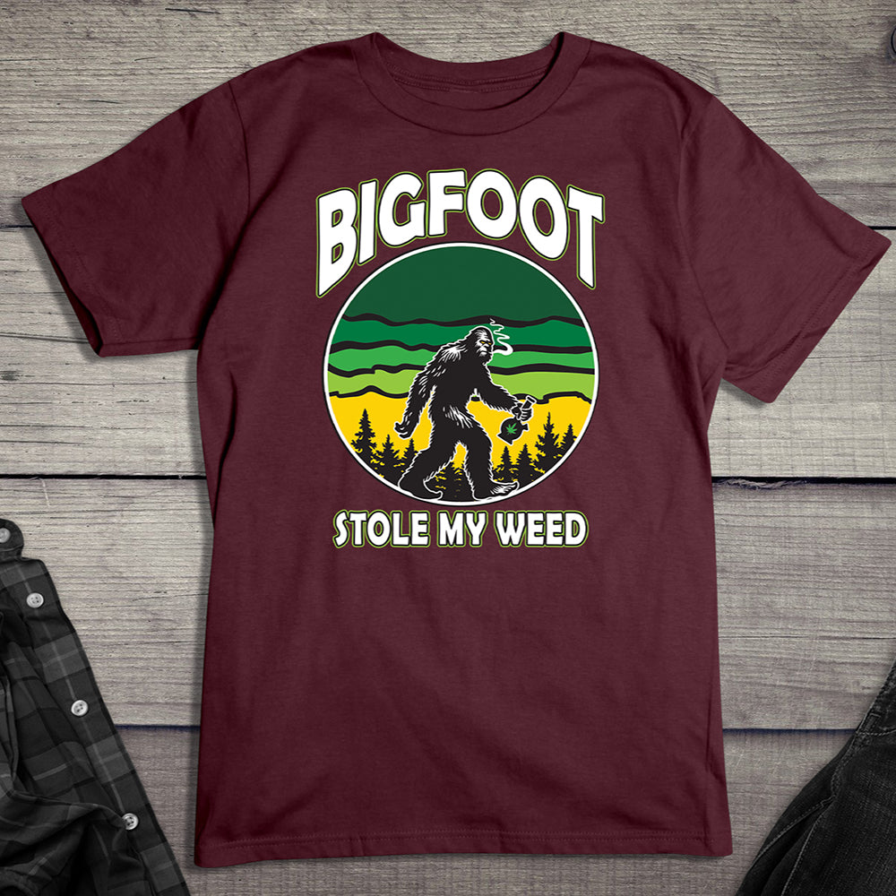 Bigfoot Stole My Weed T-shirt