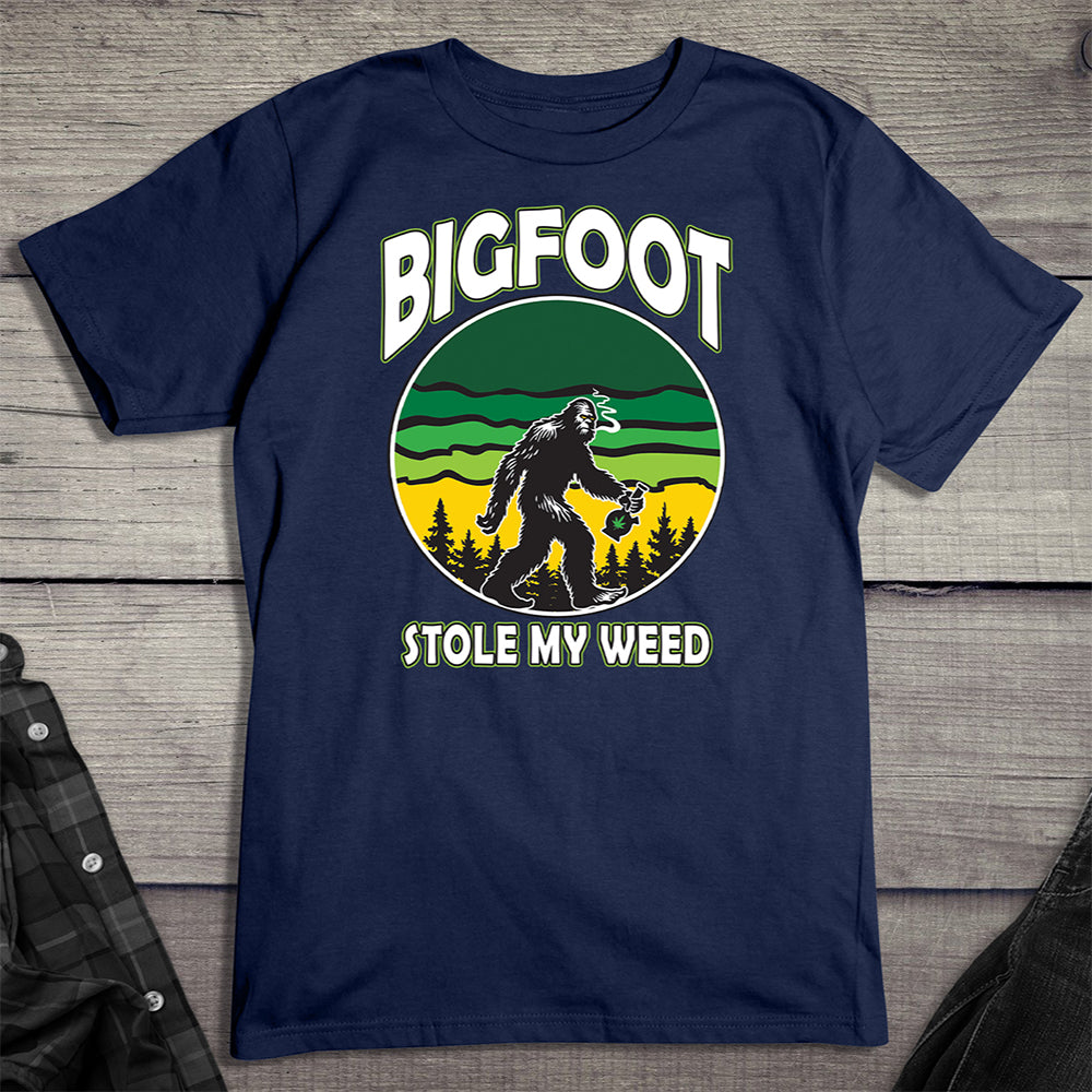 Bigfoot Stole My Weed T-shirt