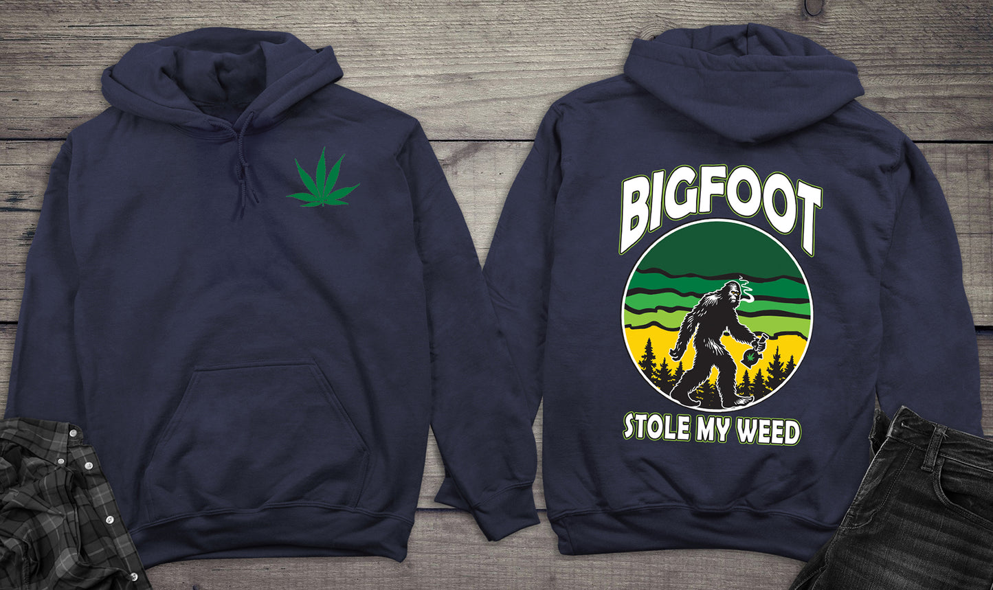 Bigfoot Stole My Weed Hoodie