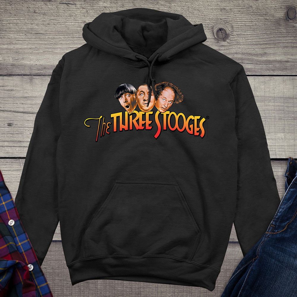 The Three Stooges Logo Hoodie