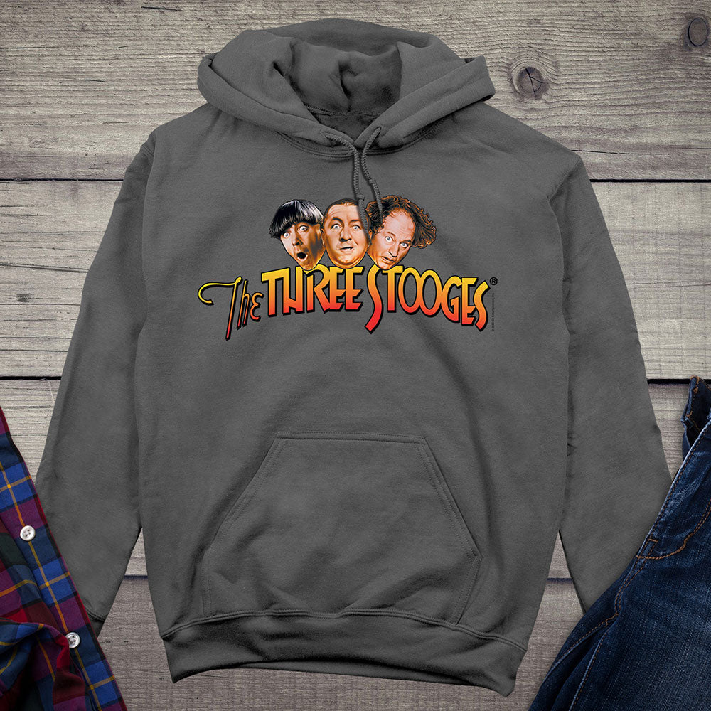 The Three Stooges Logo Hoodie