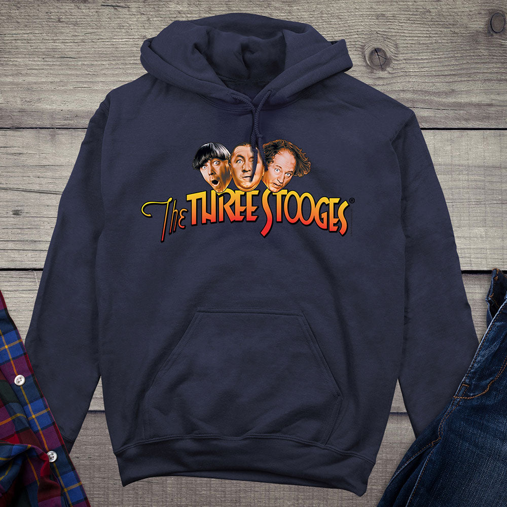 The Three Stooges Logo Hoodie