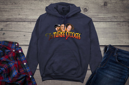 The Three Stooges Logo Hoodie