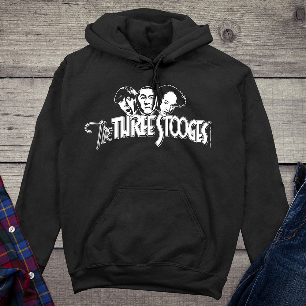 The Three Stooges Logo Hoodie