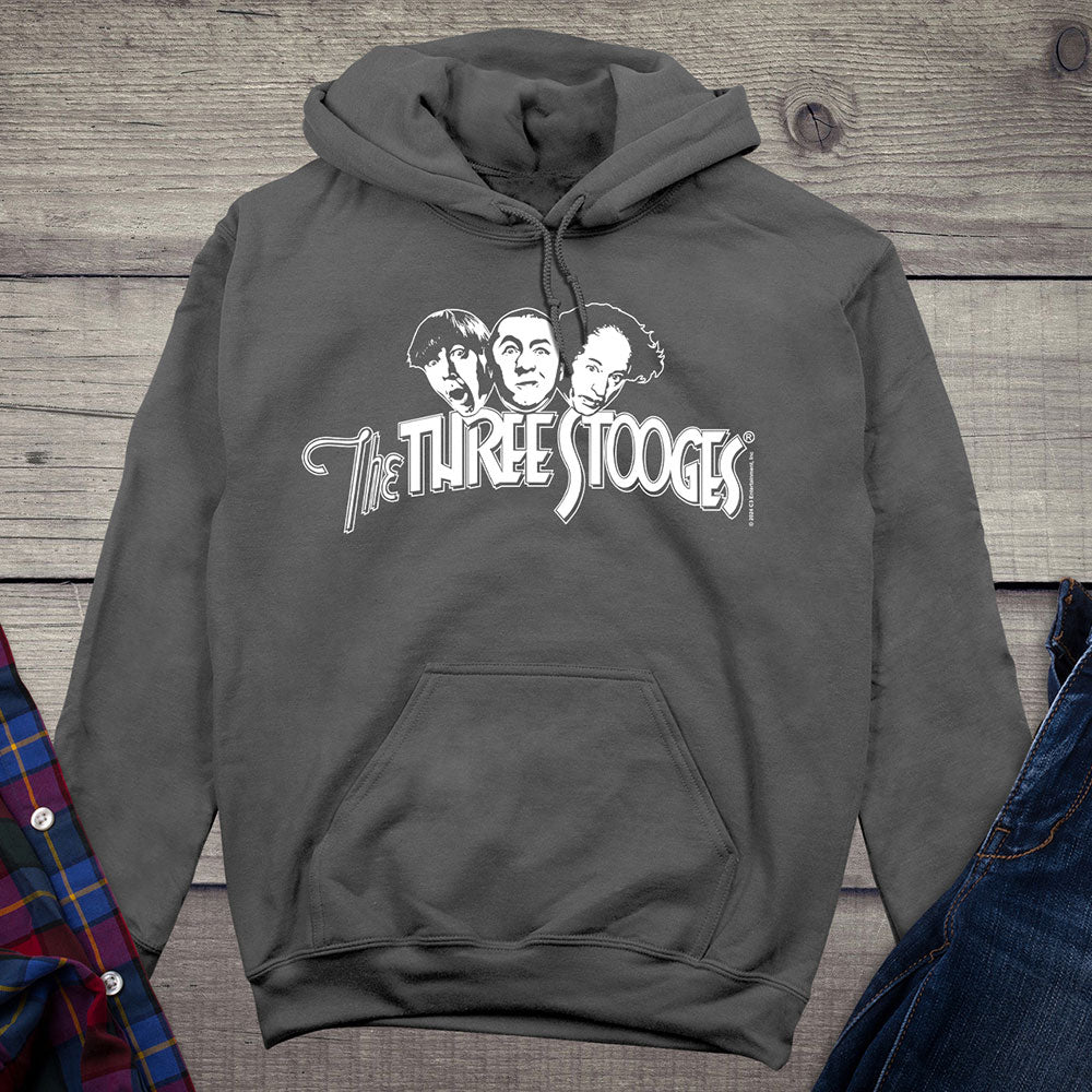 The Three Stooges Logo Hoodie