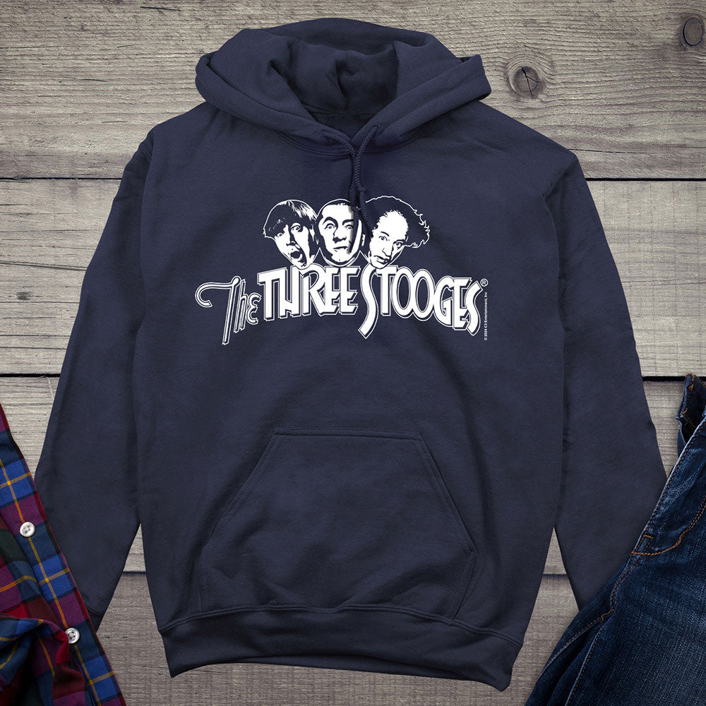 The Three Stooges Logo Hoodie