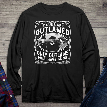 Stooges Outlaws Long Sleeve Tee