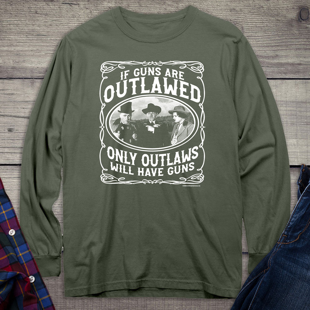 Stooges Outlaws Long Sleeve Tee