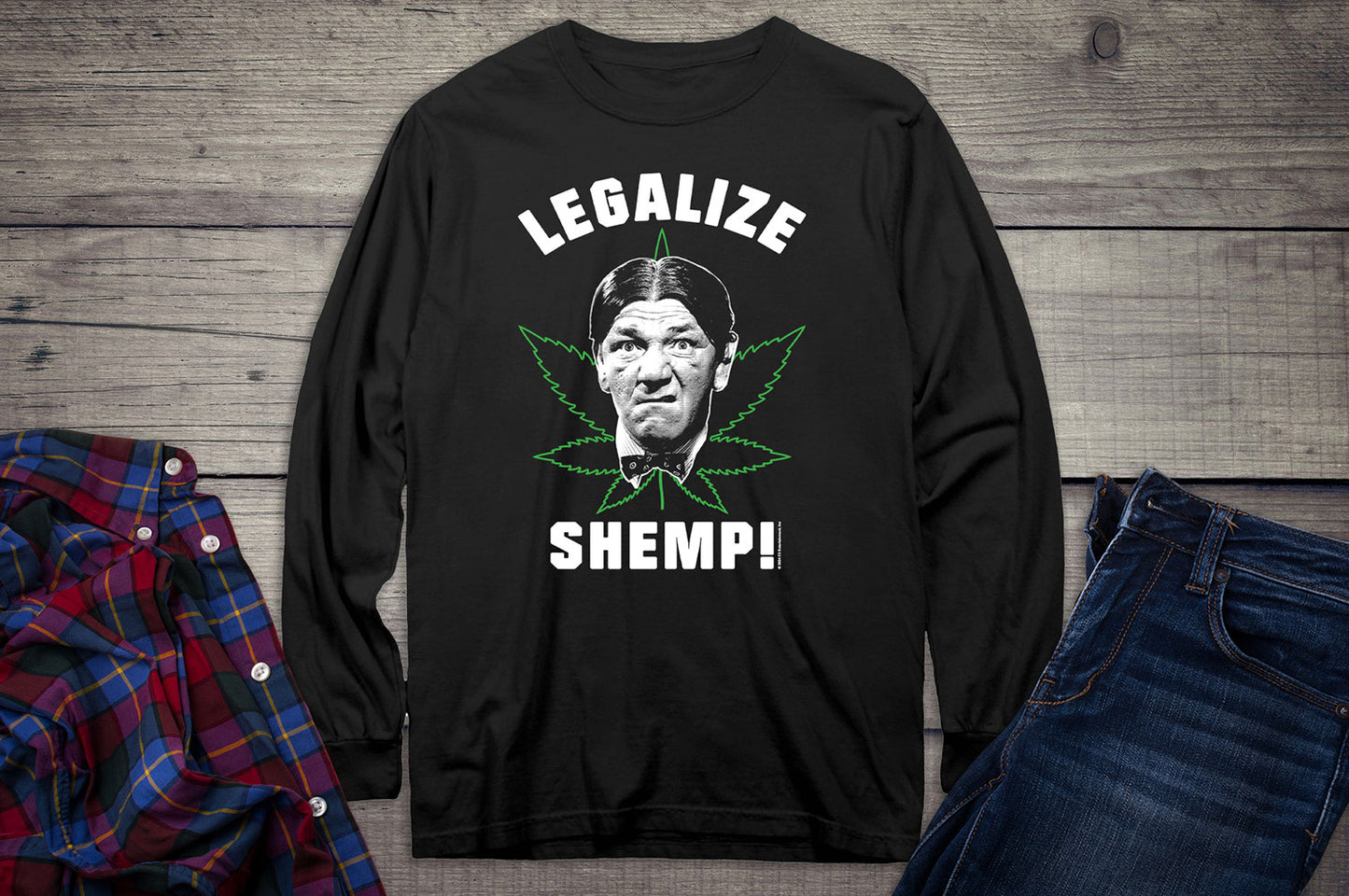 Legalize Shemp Long Sleeve Tee