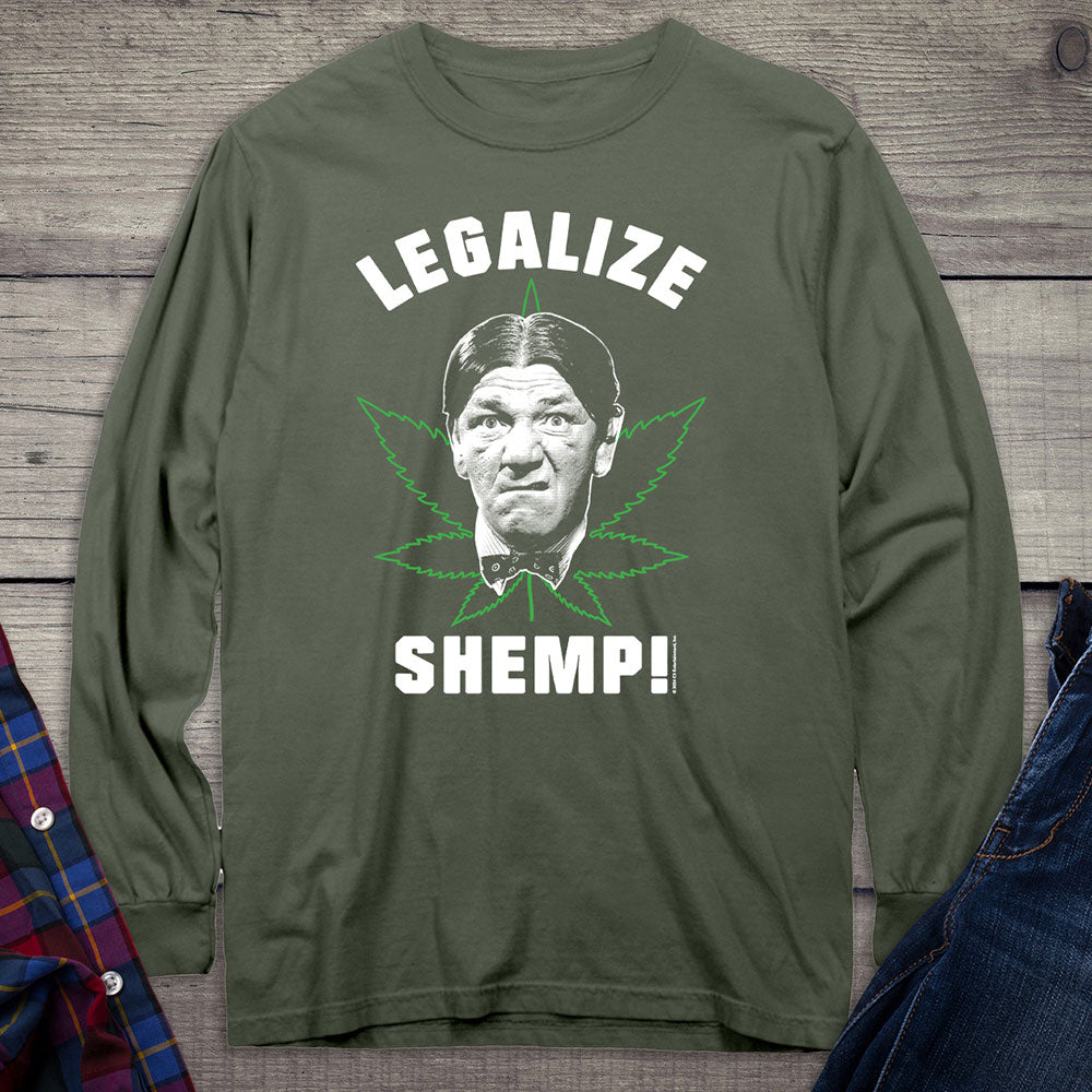 Legalize Shemp Long Sleeve Tee