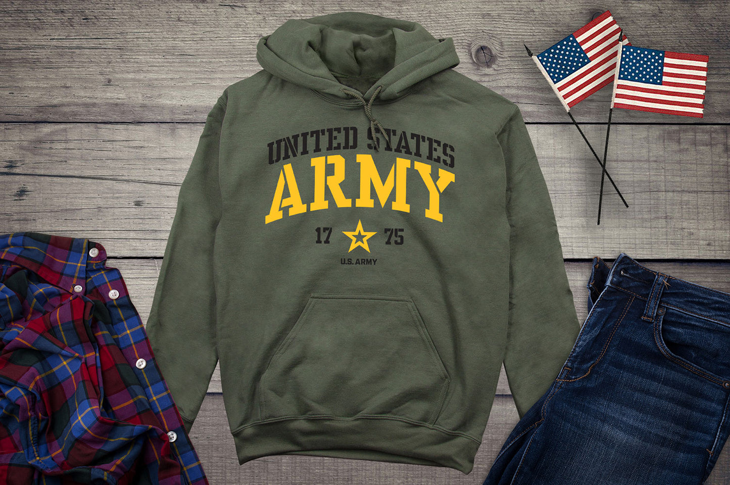 Army Arch Hoodie