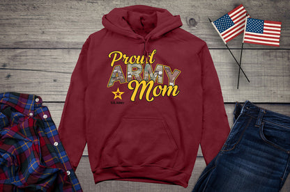 Proud Army Mom Hoodie