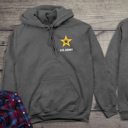 Army Eagle Tags Hoodie