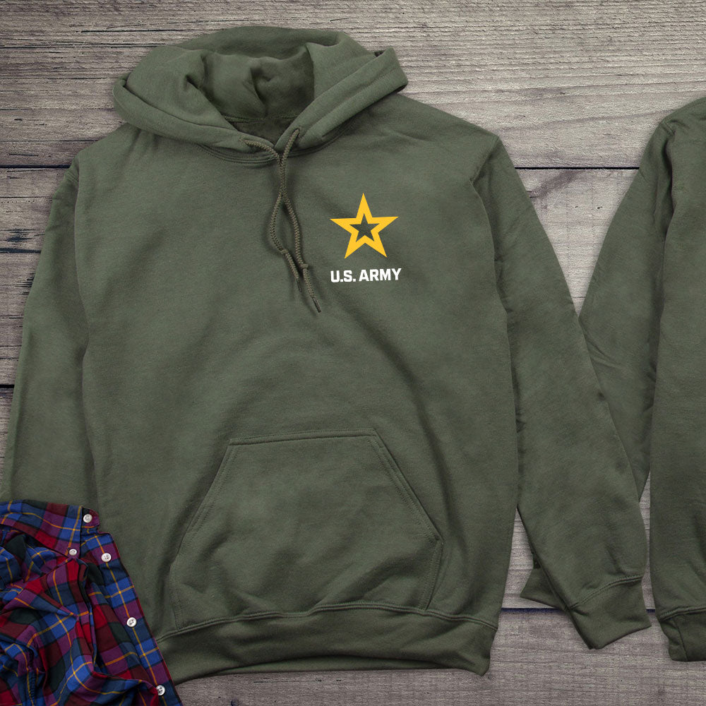 Army Eagle Tags Hoodie