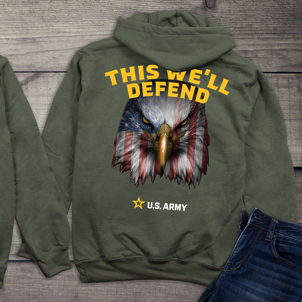 This We'll Defend Eagle Hoodie