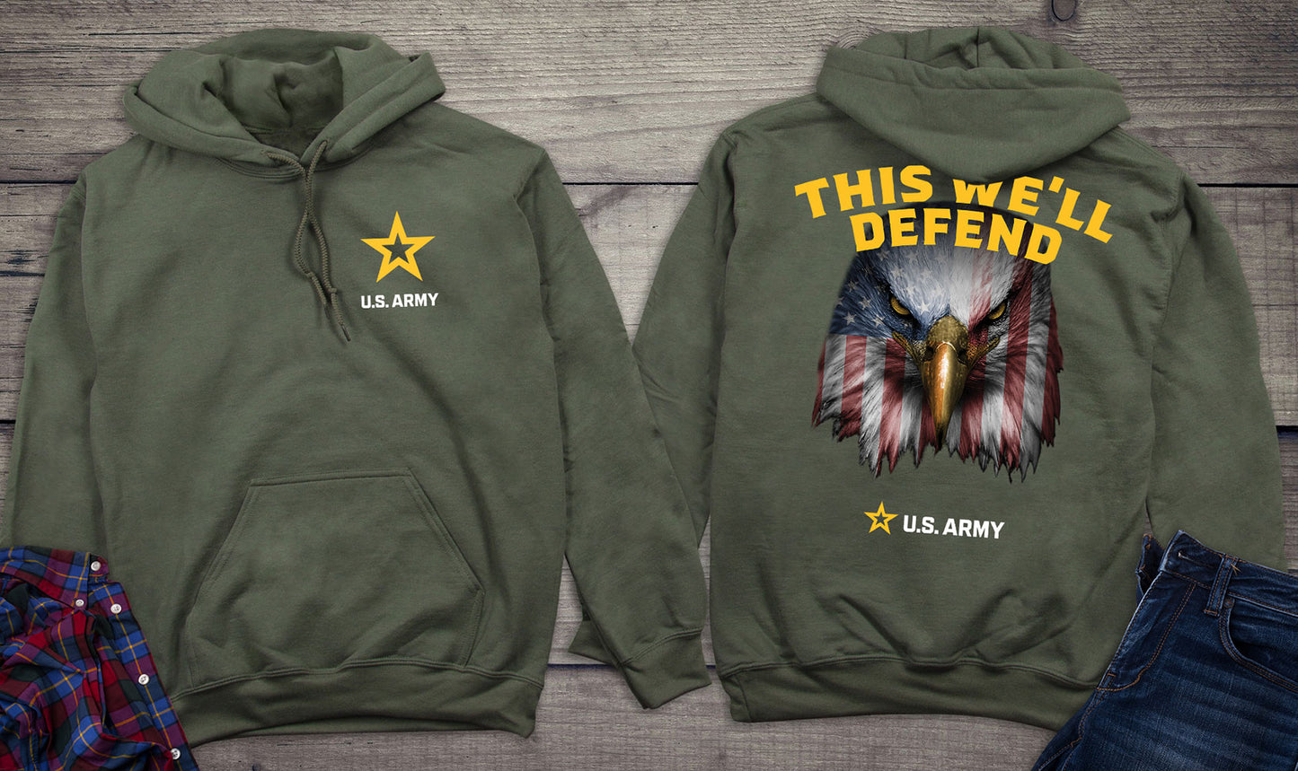 This We'll Defend Eagle Hoodie