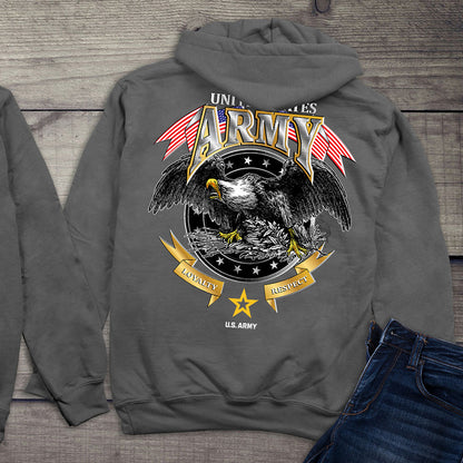 US Army Loyalty Respect Hoodie