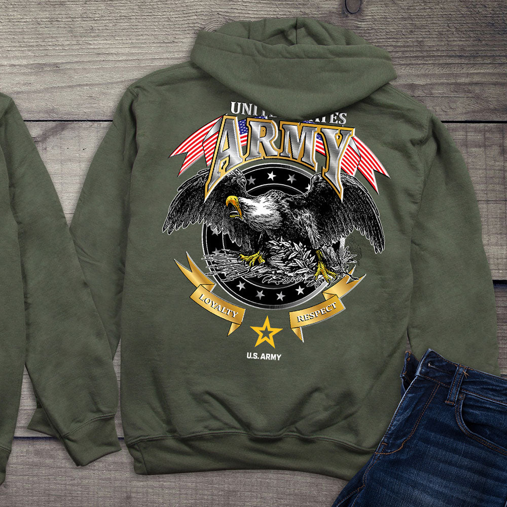 US Army Loyalty Respect Hoodie