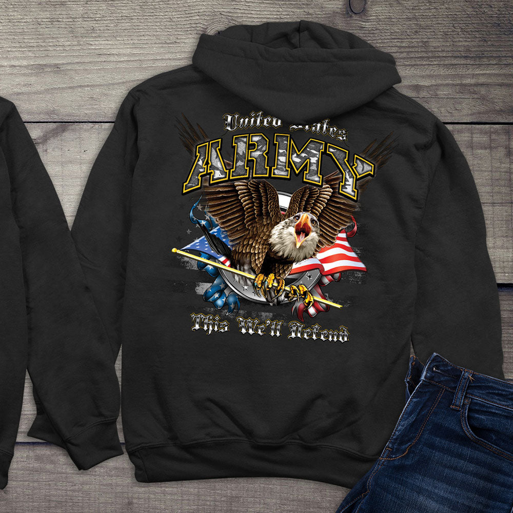 US Army This We Defend Hoodie