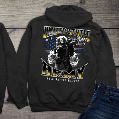 US Army Full Battle Rattle Hoodie