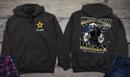 US Army Full Battle Rattle Hoodie