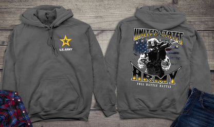 US Army Full Battle Rattle Hoodie