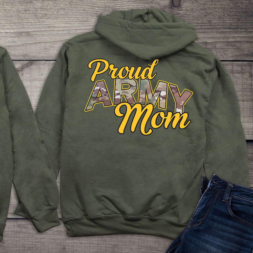 US Army Proud Army Mom Hoodie