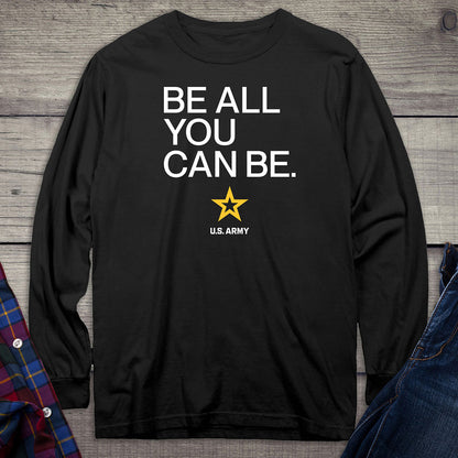 United States Army Be All You Can Be Long Sleeve Shirt