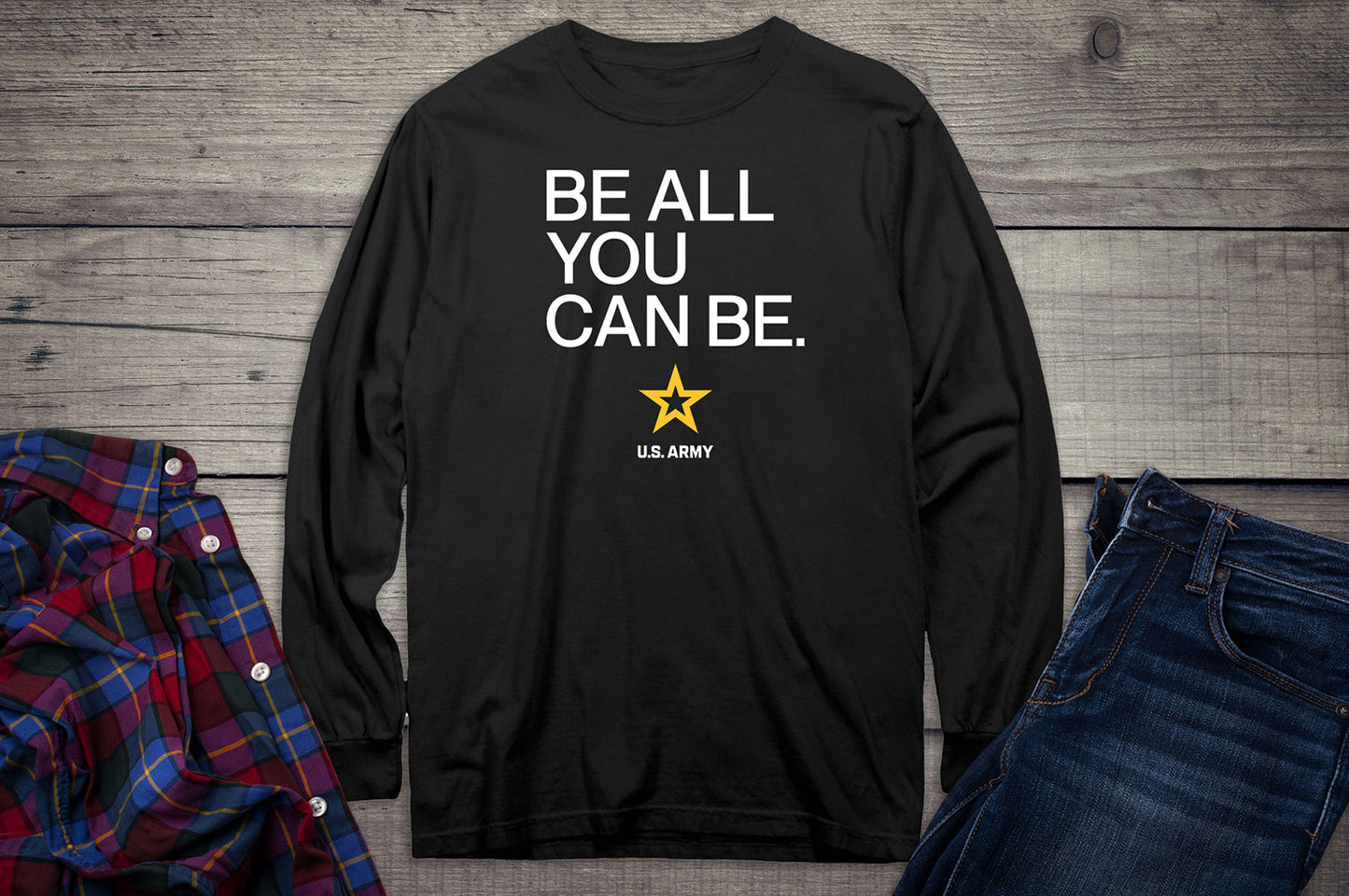 United States Army Be All You Can Be Long Sleeve Shirt