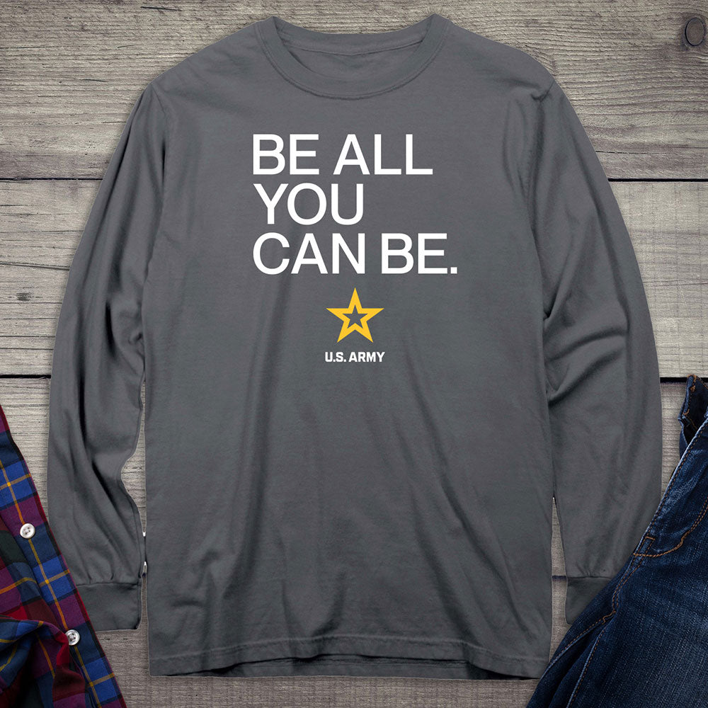 United States Army Be All You Can Be Long Sleeve Shirt