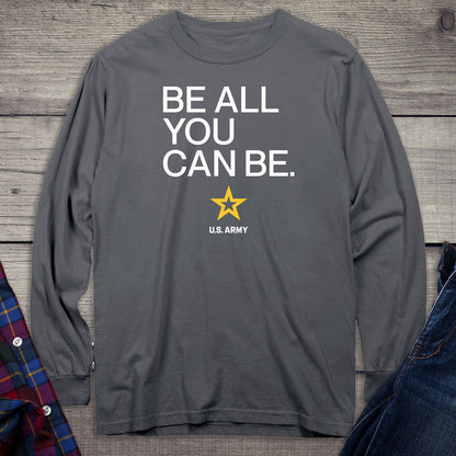 United States Army Be All You Can Be Long Sleeve Shirt