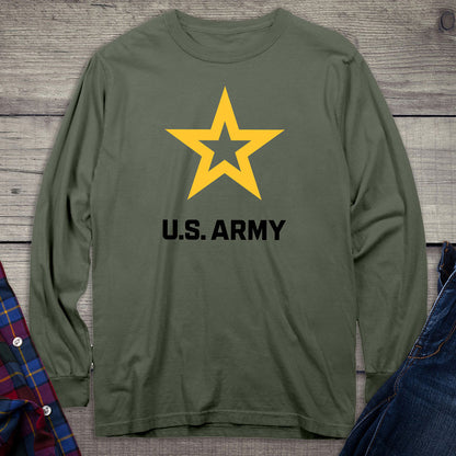 United States Army Logo Long Sleeve Shirt