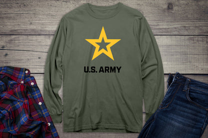 United States Army Logo Long Sleeve Shirt